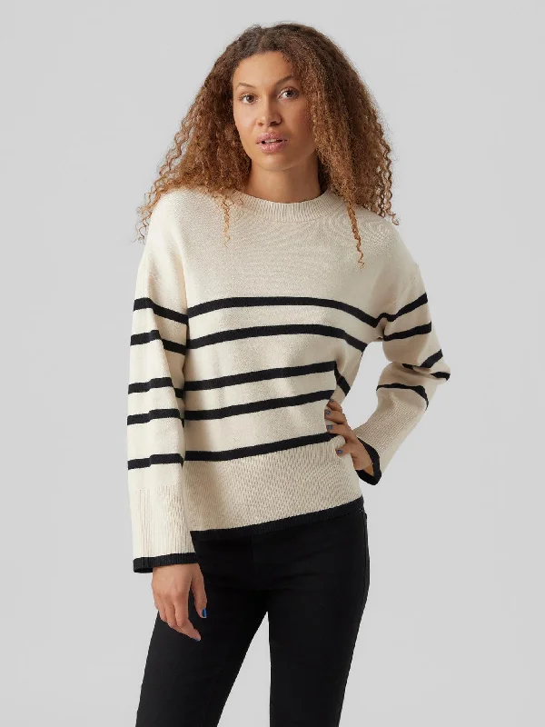 Γυναικεία μπλούζα πλεκτή VMSABA LS O-NECK STRIPE PULLOVER GA NOOS 10278319 | 10278319 Square Neck Pullover Γυναικεία μπλούζα πλεκτή VMSABA LS O-NECK STRIPE PULLOVER GA NOOS 10278319 | 10278319 Square Neck Pullover