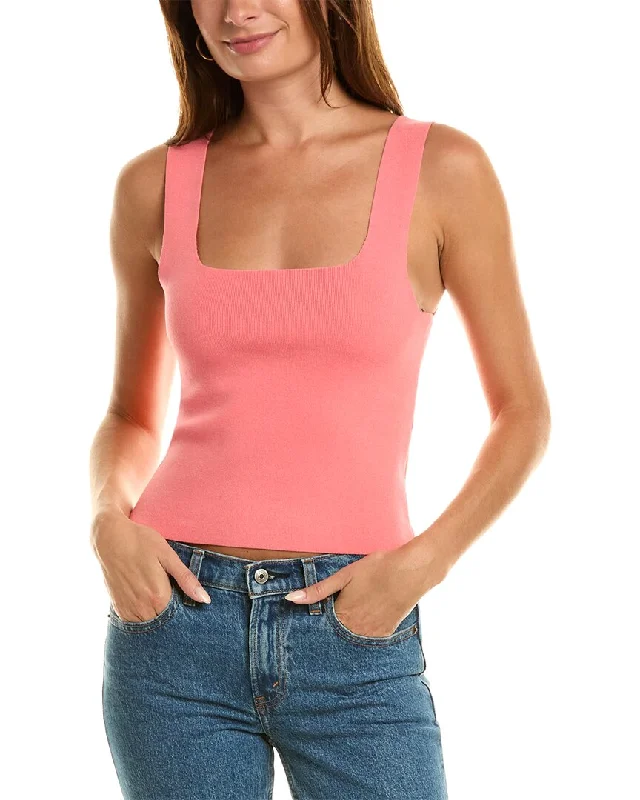 525 America Square Neck Tank one shoulder tank