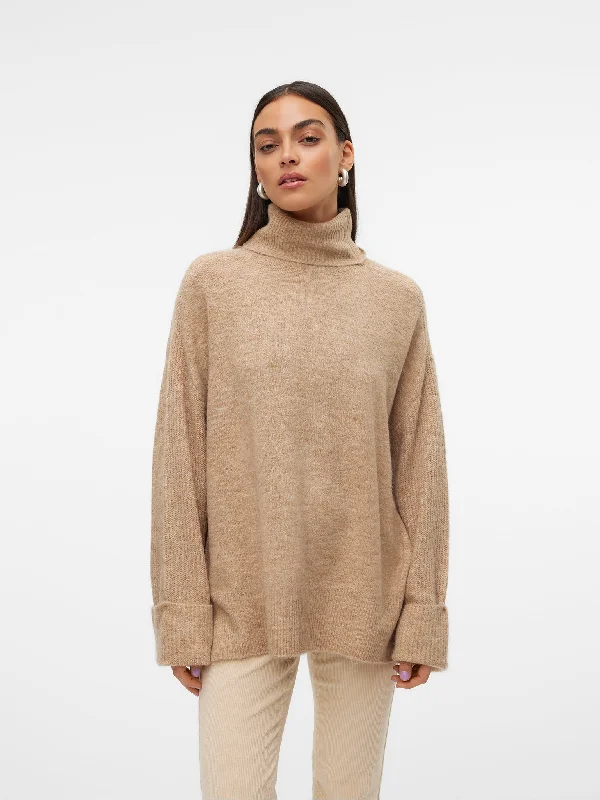 Γυναικεία μπλούζα πλεκτή VMJUPITER LS HIGHNECK PULLOVER BF 10309606 | 10309606 Boxy Neck Sweater Γυναικεία μπλούζα πλεκτή VMJUPITER LS HIGHNECK PULLOVER BF 10309606 | 10309606 Boxy Neck Sweater