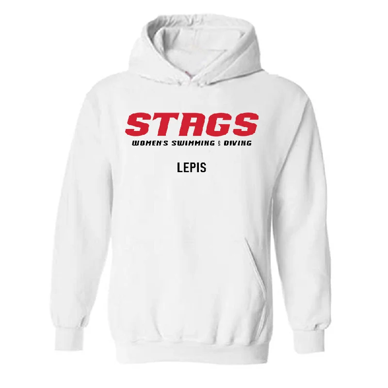 Fairfield - NCAA Women's Swimming & Diving : Ella Lepis - Classic Fashion Shersey Hooded Sweatshirt Hoodie with Turtle Neck Cozy Winter Fairfield - NCAA Women's Swimming & Diving : Ella Lepis - Classic Fashion Shersey Hooded Sweatshirt Hoodie with Turtle Neck Cozy Winter