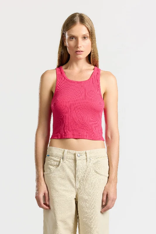 Verona Crop Tank (Sale) crossback tank top