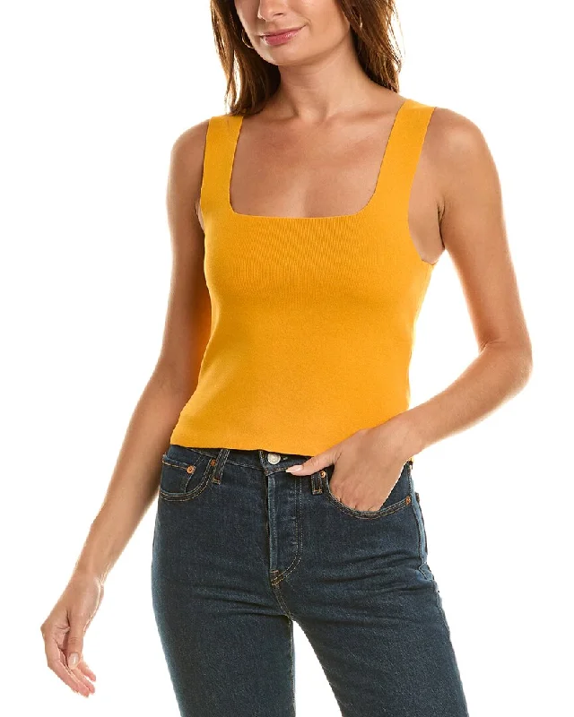 525 America Square Neck Tank strapless tank top