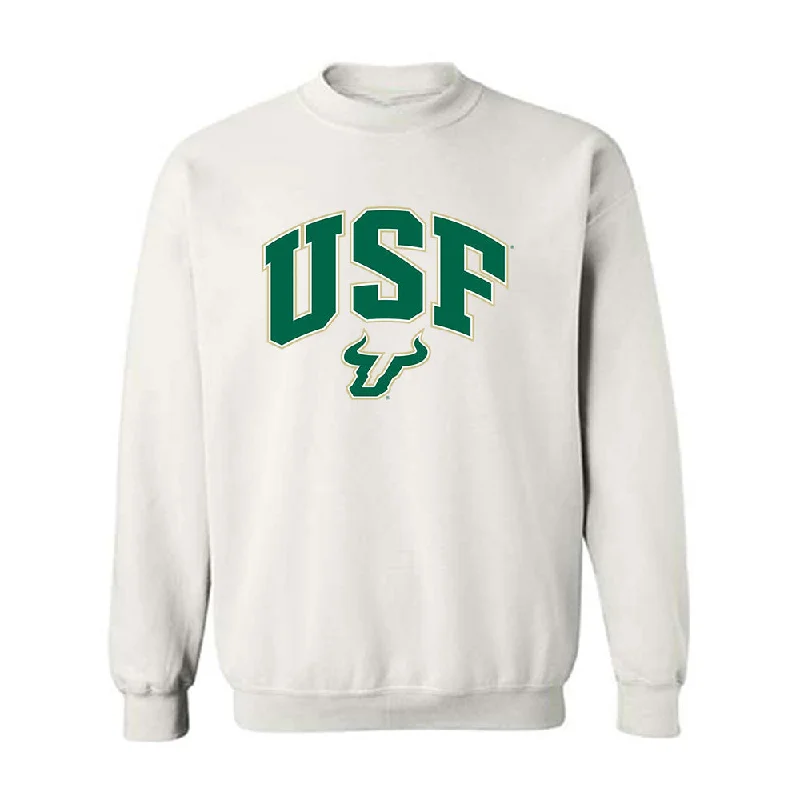 USF - NCAA Women's Track & Field : Tristen Evatt - Classic Fashion Shersey Crewneck Sweatshirt Hoodie with Cropped Fit Short Trendy