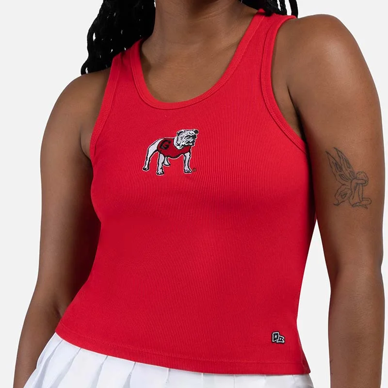 UGA MVP Tank cropped tank top