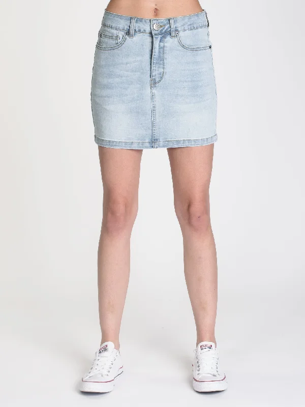 WOMENS CALLIE DENIM SKIRT - CLEARANCE cashmere skirt fine