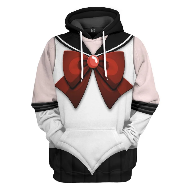 Gearhumans 3D Sailor Pluto Custom Tshirt Hoodie Apparel Hoodie with Belted Waist Structured Tailored Gearhumans 3D Sailor Pluto Custom Tshirt Hoodie Apparel Hoodie with Belted Waist Structured Tailored