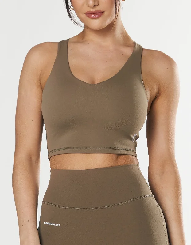 Nue Tank NANDEX™ - Brown pastel tank top