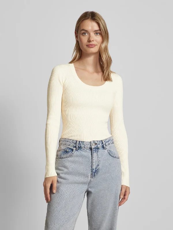 Γυναικεία μπλούζα πλεκτή VMGOLD RIB LS U-NECK PULLOVER GA 10309467 | 10309467 Spaghetti Sleeve Top Γυναικεία μπλούζα πλεκτή VMGOLD RIB LS U-NECK PULLOVER GA 10309467 | 10309467 Spaghetti Sleeve Top