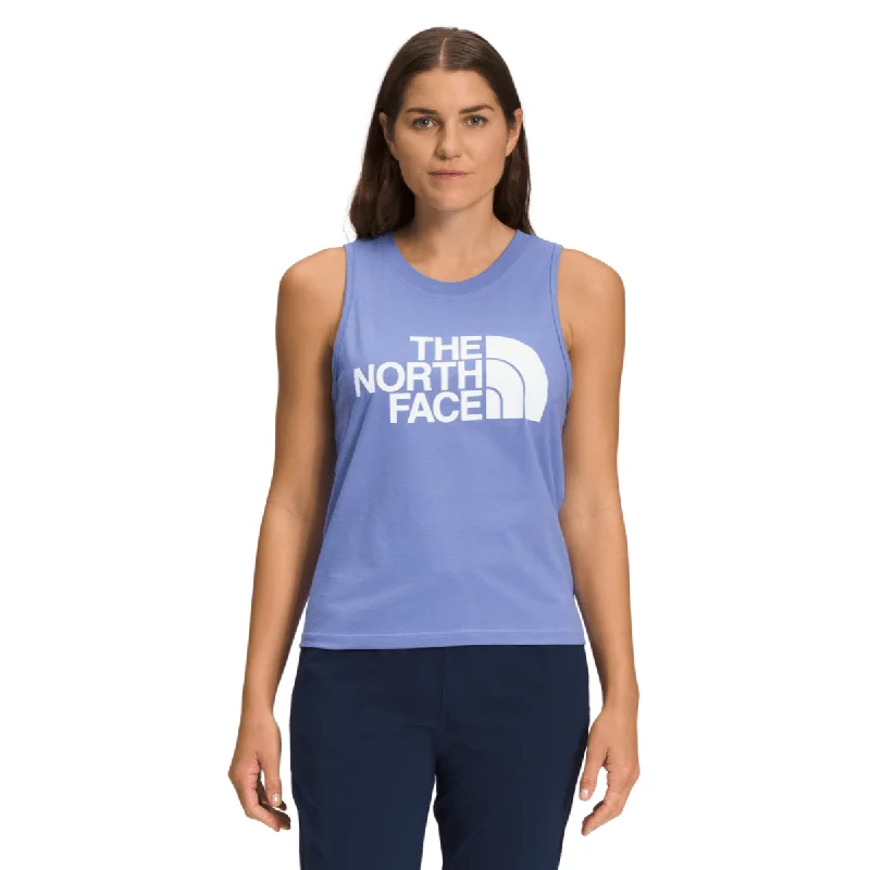 The North Face Women's Half Dome Tank Periwinkle turquoise tank top