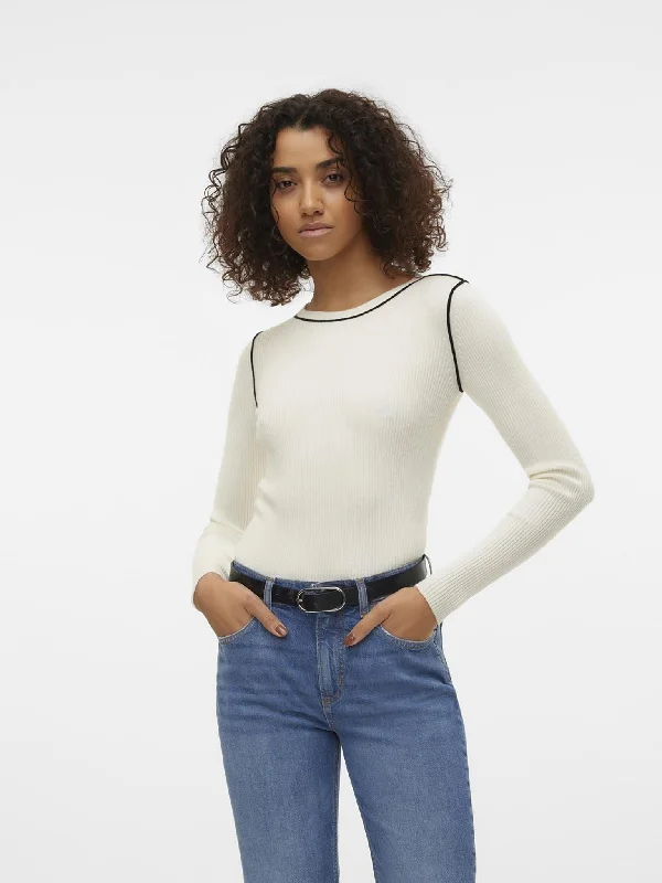 Γυναικεία μπλούζα πλέξη ριπ VMKARA LS O-NECK PULLOVER GA 10310586 | 10310586 Honey Neck Pullover Γυναικεία μπλούζα πλέξη ριπ VMKARA LS O-NECK PULLOVER GA 10310586 | 10310586 Honey Neck Pullover