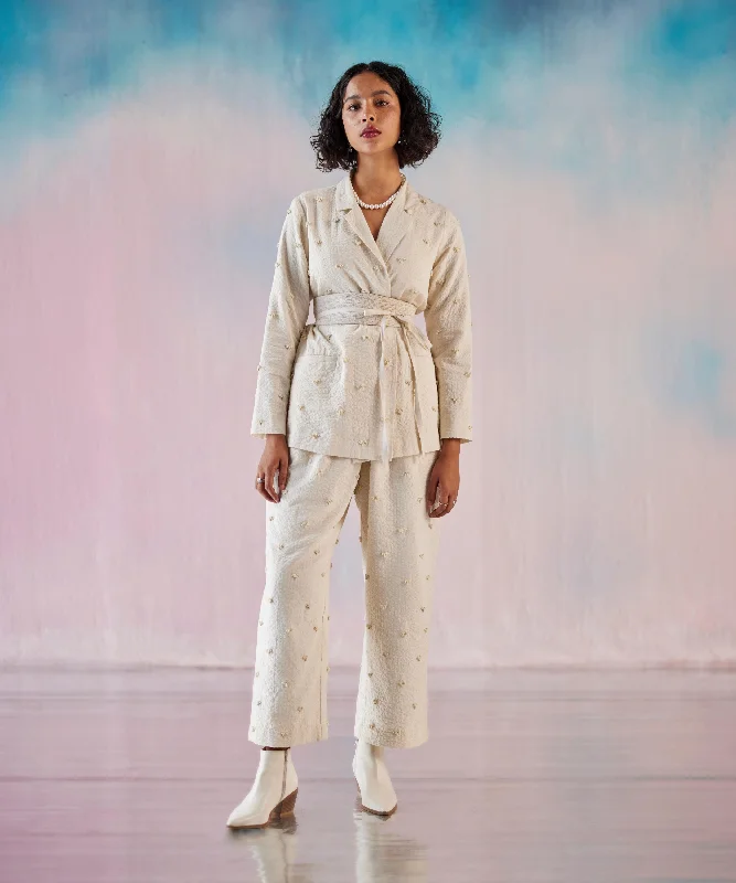 Seer Sucker White Foam Heart Emb Jacket And Pant Set Rayon Fabric Velvet Fabric Corduroy Fabric Seer Sucker White Foam Heart Emb Jacket And Pant Set Rayon Fabric Velvet Fabric Corduroy Fabric