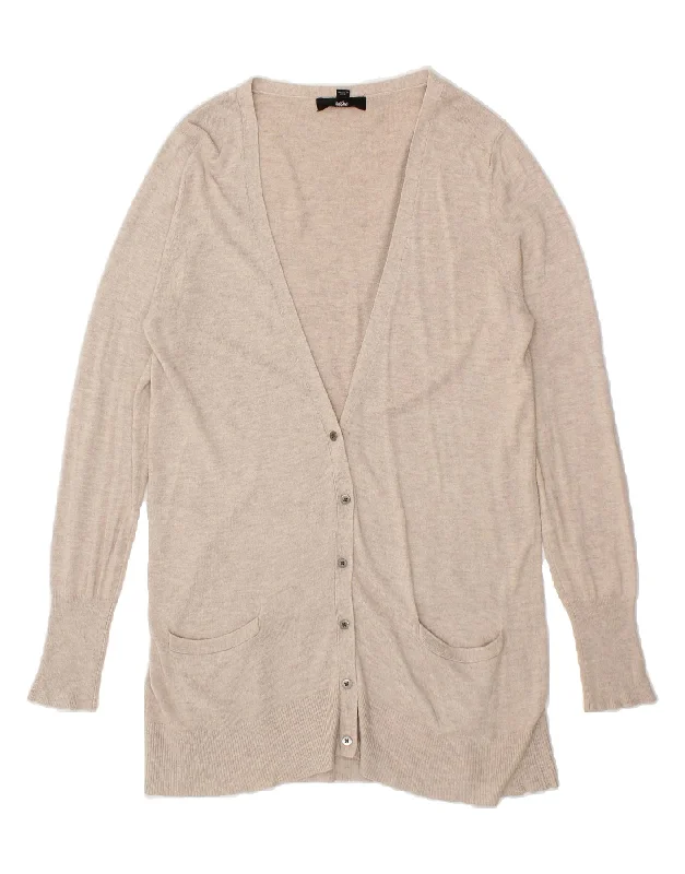 MOSSIMO Womens Longline Cardigan Sweater UK 16 Large Beige Machine Wash Dry Clean Hand Wash MOSSIMO Womens Longline Cardigan Sweater UK 16 Large Beige Machine Wash Dry Clean Hand Wash