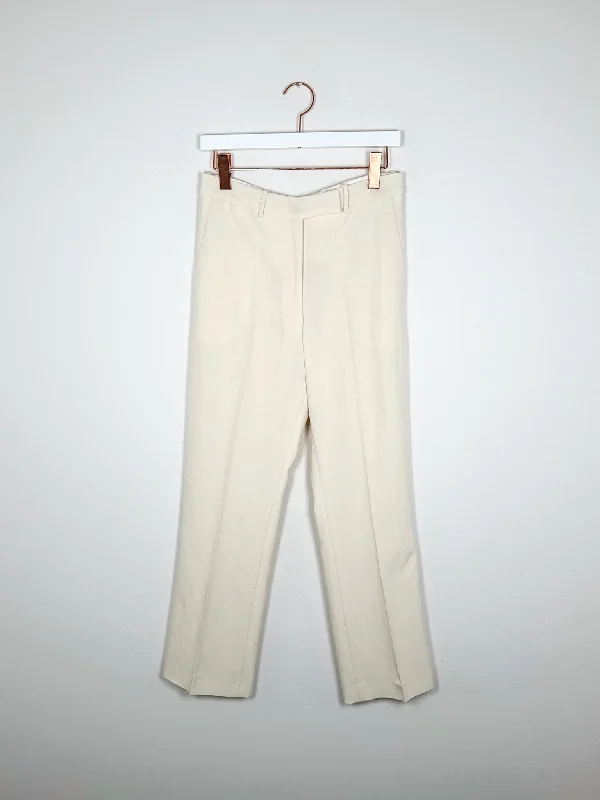 Kallmeyer - Nora Tuxedo Trouser - Wheat Trousers Fall Fleece