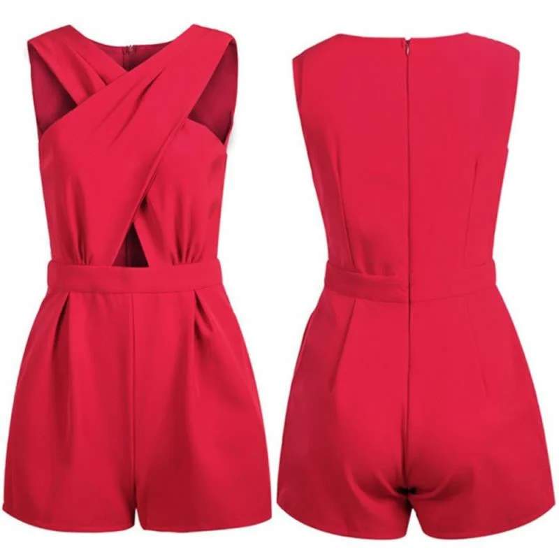 Fashion Rompers Women's V Neck Bodycon Jumpsuit Trousers Clubwear Party Clothes 4 Colors Trousers Designer Luxury Fashion Rompers Women's V Neck Bodycon Jumpsuit Trousers Clubwear Party Clothes 4 Colors Trousers Designer Luxury
