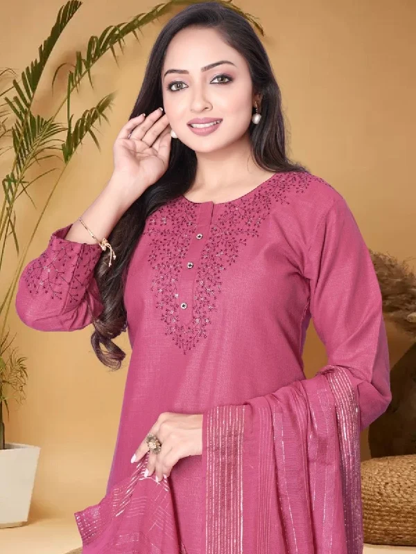 Anouk Pink Ethnic Motifs Yoke Design Sequined Straight Kurta with Trouser & Dupatta Trousers Wedding White Anouk Pink Ethnic Motifs Yoke Design Sequined Straight Kurta with Trouser & Dupatta Trousers Wedding White