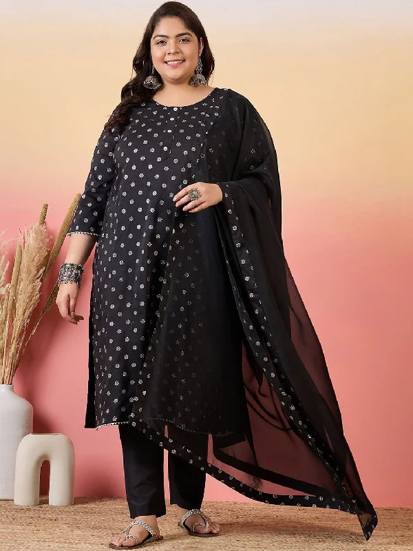Sztori Women Floral Printed Regular Kurta with Trousers & With Dupatta Trousers Essential Wardrobe