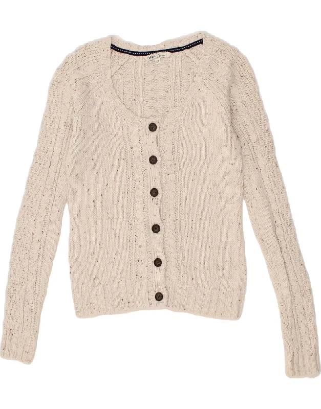 FAT FACE Womens Cardigan Sweater UK 10 Small Off White Flecked Cotton Mesh Fabric Canvas Fabric Denim Fabric FAT FACE Womens Cardigan Sweater UK 10 Small Off White Flecked Cotton Mesh Fabric Canvas Fabric Denim Fabric