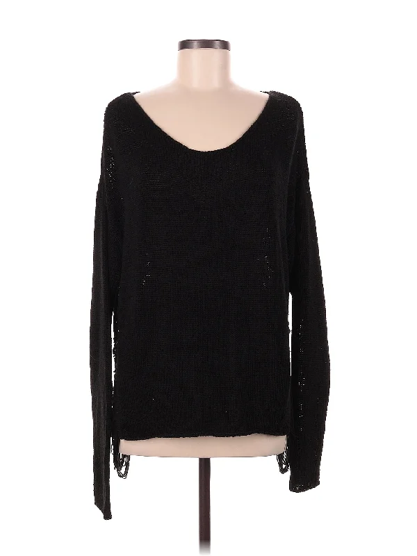 Pullover Sweater Flare Sleeve Stylish