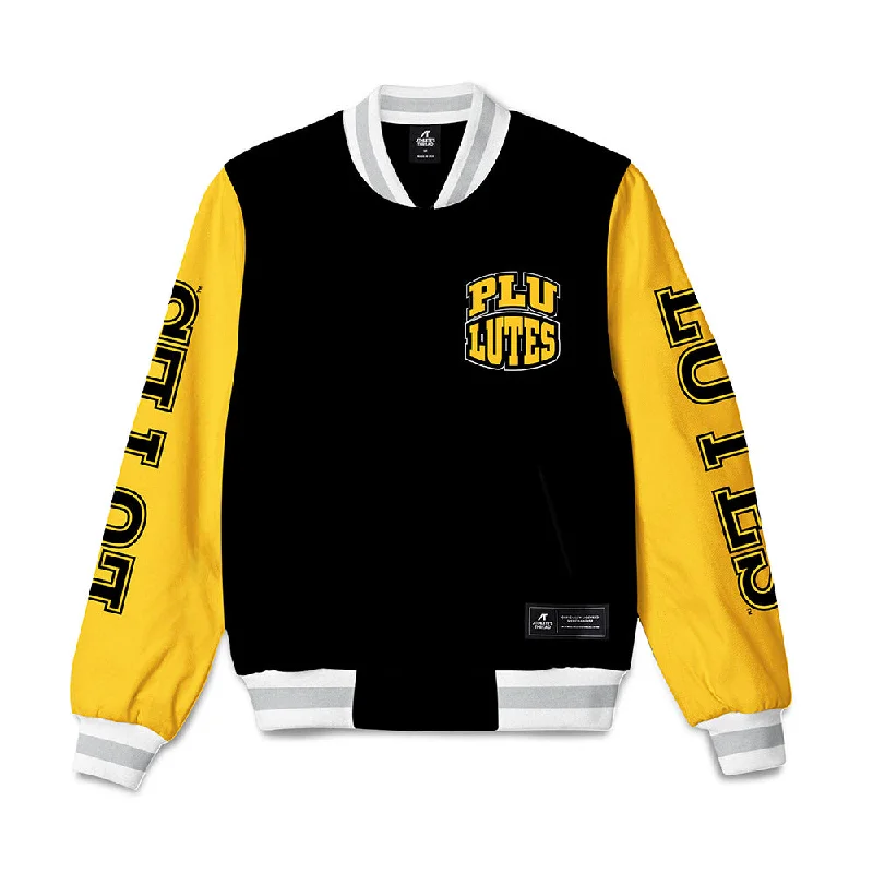 PLU - NCAA Women's Rowing : Sarah Hoskins - Bomber Jacket Jersey Jacket Tulle Jacket Batik Jacket