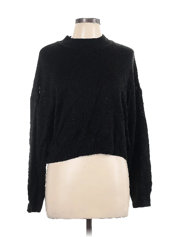 Pullover Sweater Bishop Sleeve Elegant