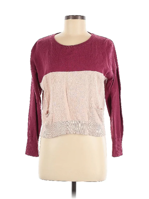 Pullover Sweater Cold Shoulder Design