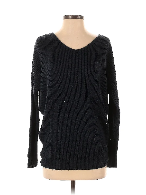 Pullover Sweater Surplice Neck Pullover