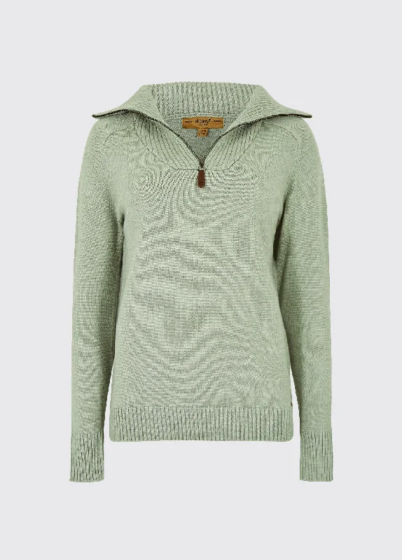 Rosmead Sweater - Sage Layered Multi-layer Single Layer