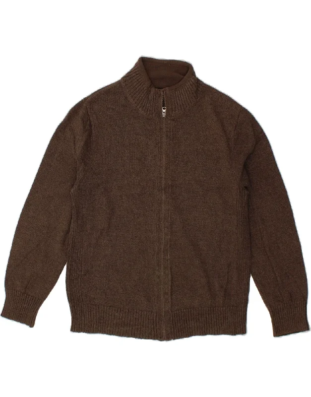 DOCKERS Womens Cardigan Sweater UK 16 Large Brown Cotton Slim Fit Regular Fit Oversized DOCKERS Womens Cardigan Sweater UK 16 Large Brown Cotton Slim Fit Regular Fit Oversized