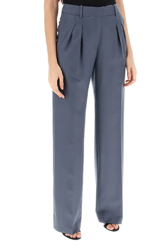 Loulou Studio Sbiru Double Pleat Trousers Trousers Occasion Special