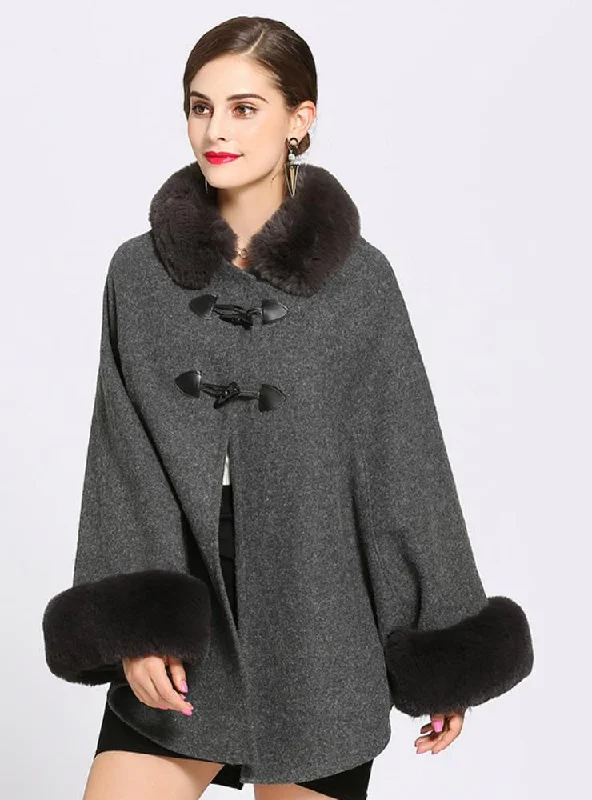 IMITATION REX RABBIT HAIR BUTTON CARDIGAN CLOAK SHAWL Chenille Fabric Brocade Fabric Lace Fabric IMITATION REX RABBIT HAIR BUTTON CARDIGAN CLOAK SHAWL Chenille Fabric Brocade Fabric Lace Fabric