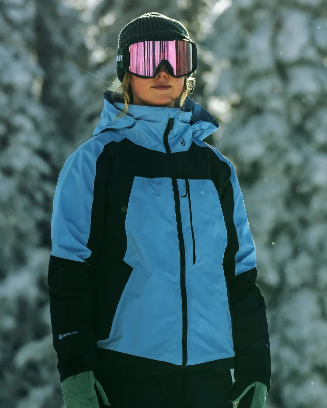 3D Stretch Gore-Tex Jacket - Crystal Blue Toggled Jacket Drawstring Jacket Belted Jacket 3D Stretch Gore-Tex Jacket - Crystal Blue Toggled Jacket Drawstring Jacket Belted Jacket