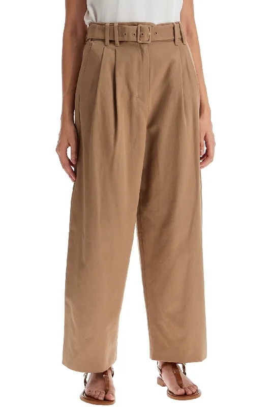 's Max Mara Wide Gabardine Trousers With Trousers Summer Linen