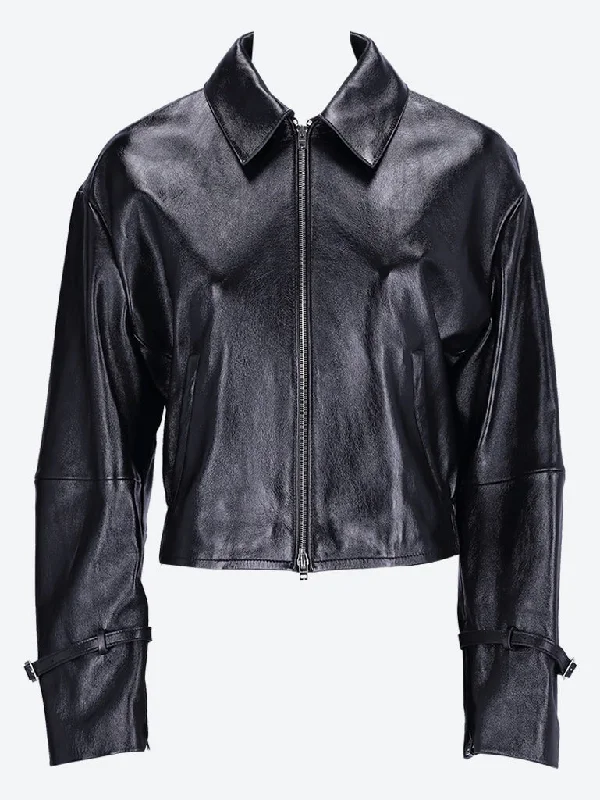 Leather jacket Insulated Jacket Fitted Jacket Loose Jacket