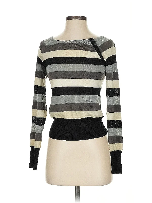 Pullover Sweater Lapel Neck Sweater