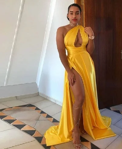 Black Girl Long Prom Dresses Formal Evening Party Gowns,Side Slit Prom Dresses with Train cg15931 Black Girl Long Prom Dresses Formal Evening Party Gowns,Side Slit Prom Dresses with Train cg15931