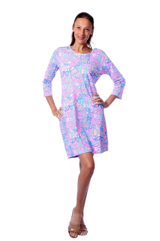 001- LuLu B Paisley Print Dress