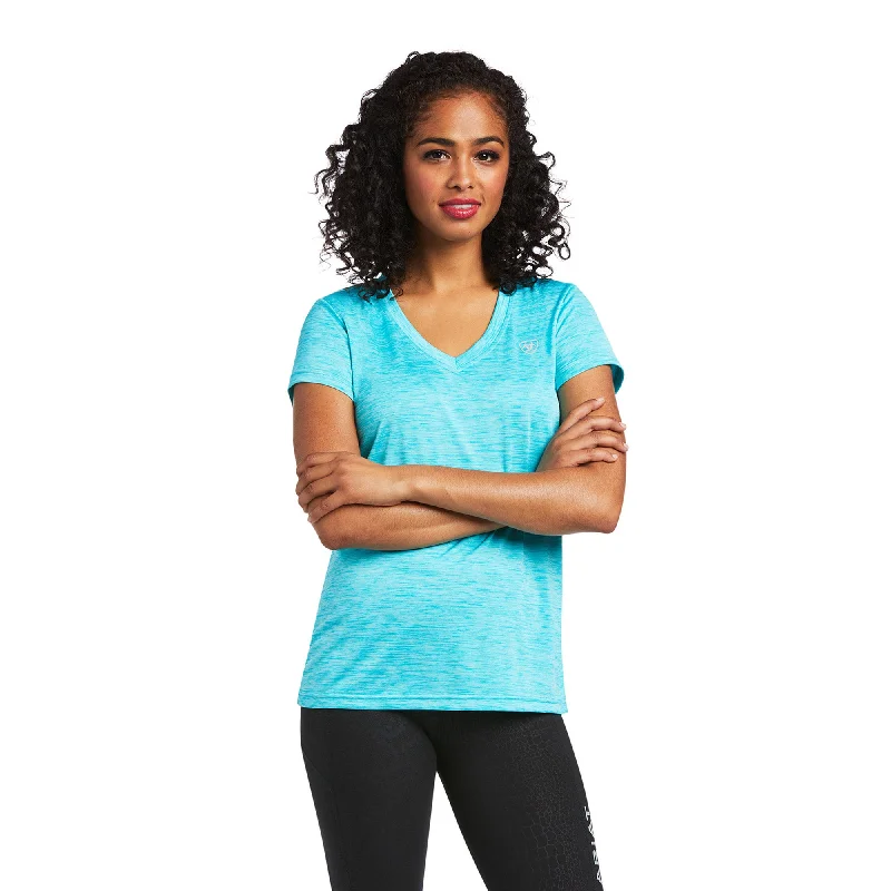 Ariat Ladies Launa Short Sleeve Baselayer Merman Shirt 10039402 Anti-Pilling Machine Wash Handmade Ariat Ladies Launa Short Sleeve Baselayer Merman Shirt 10039402 Anti-Pilling Machine Wash Handmade
