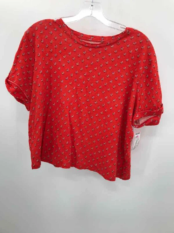 Pre-Owned Boden Orange Size 10 Printed T-shirt Nylon Fabric Polyester Fabric Spandex Fabric Pre-Owned Boden Orange Size 10 Printed T-shirt Nylon Fabric Polyester Fabric Spandex Fabric