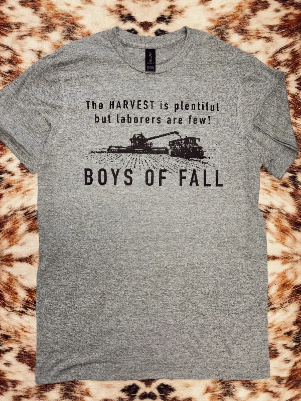 Boys Of Fall Tee Striped Floral Plaid