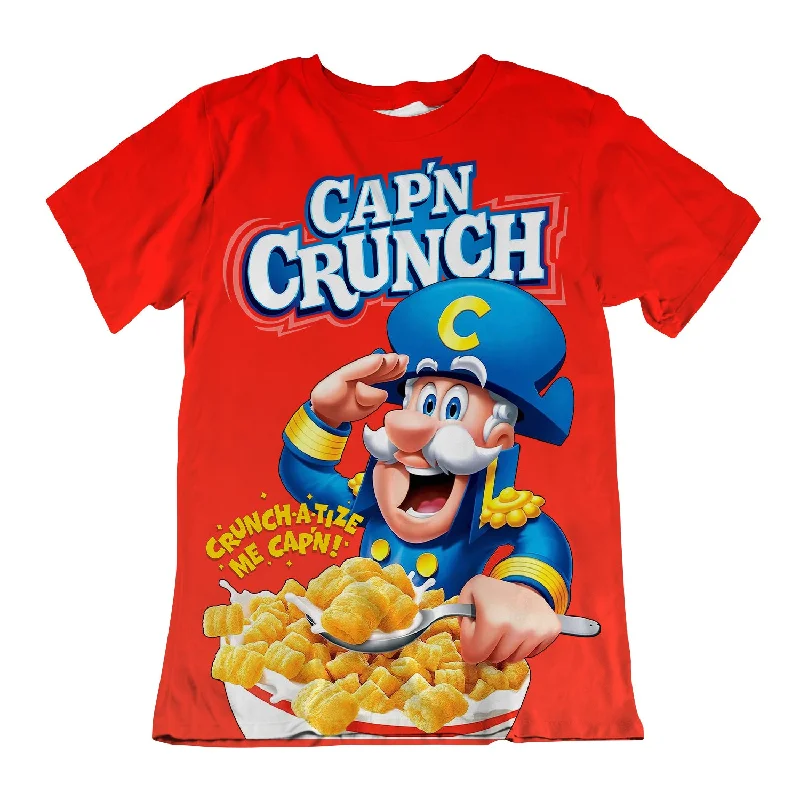 Cap'n Crunch Unisex Tee Casual Formal Business