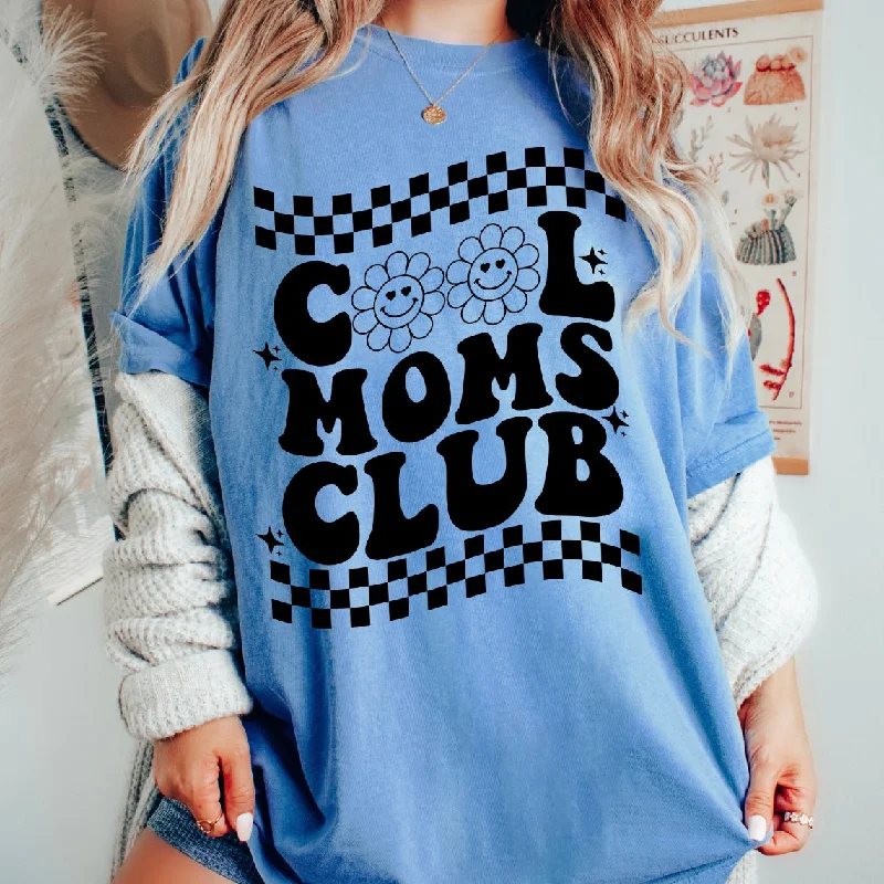 Cool Moms Club • Royal Dyed Tee Cotton Fabric Linen Fabric Terry Fabric