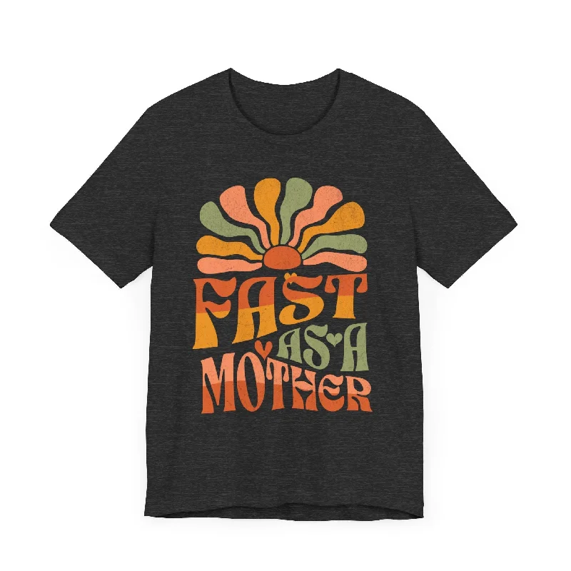 Fast as A Mother Tee - Unisex Front Pockets Side Pockets Patch Pockets