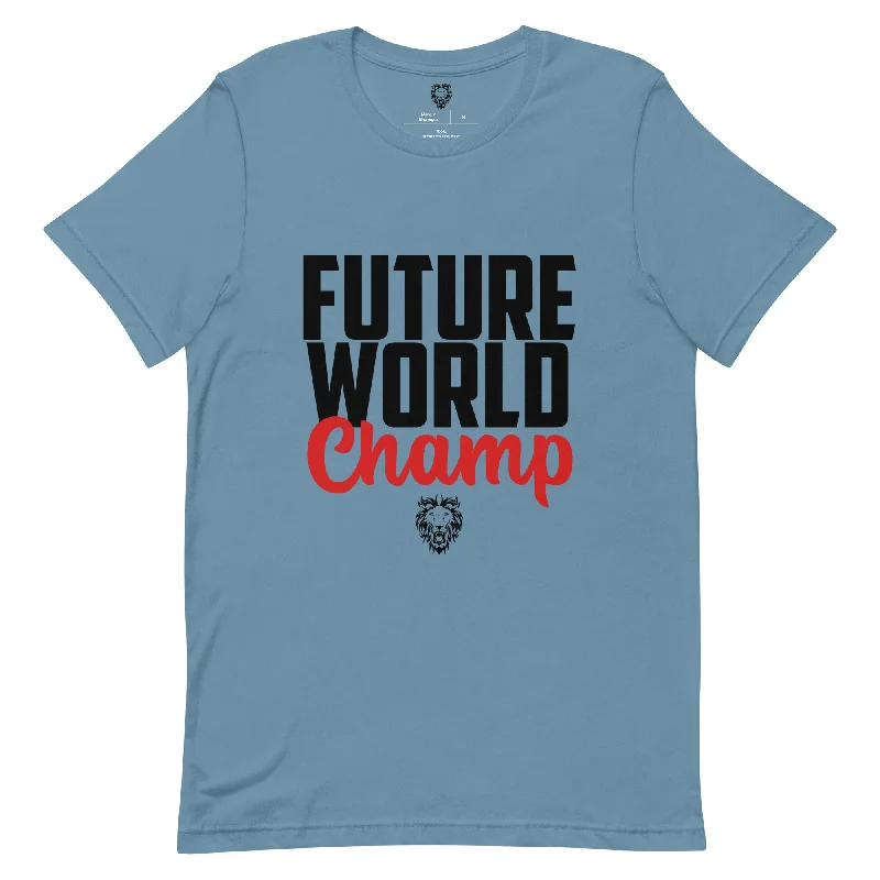 Future World Champ T-Shirt Rayon Velvet Corduroy