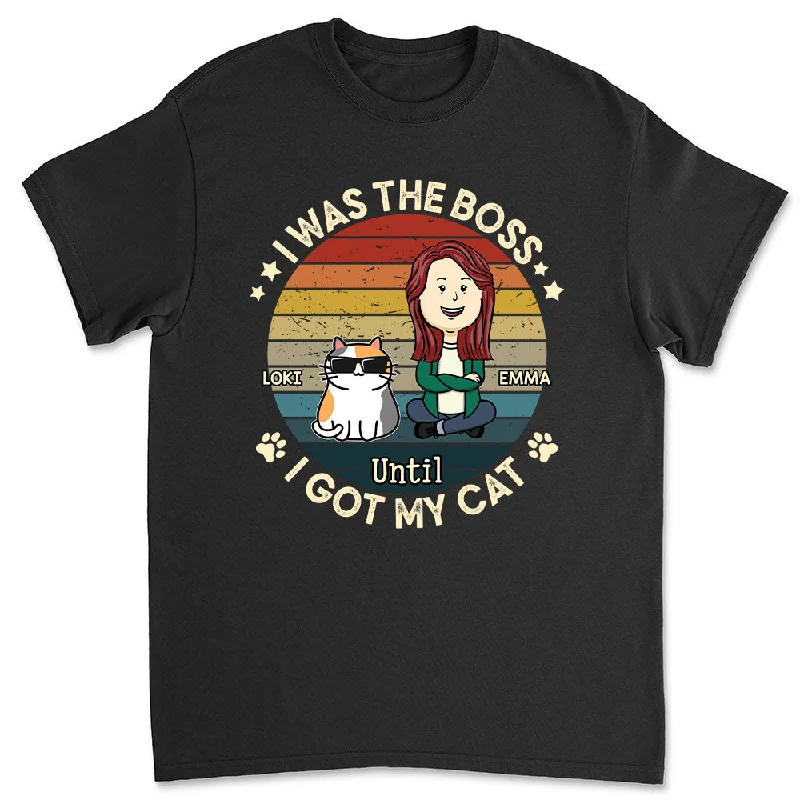 I Was The Boss - Personalized Custom Unisex T-shirt Ribbed T-Shirt High Neck Heavyweight I Was The Boss - Personalized Custom Unisex T-shirt Ribbed T-Shirt High Neck Heavyweight