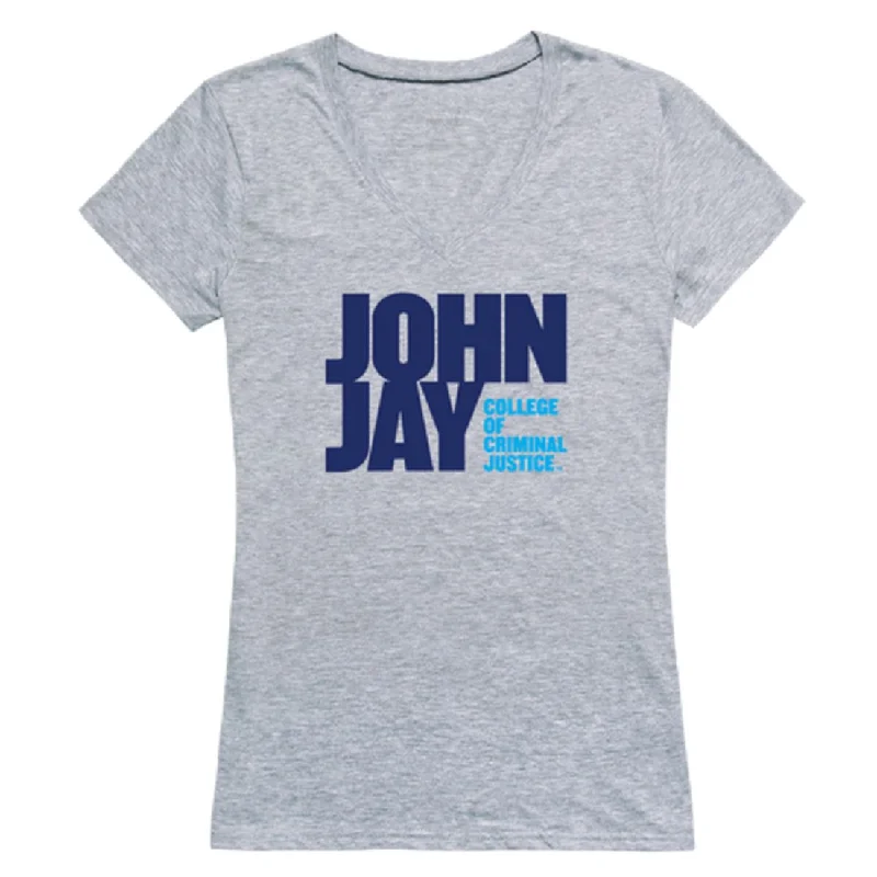 John Jay College of Criminal Justice Bloodhounds Womens Seal T-Shirt Knit Fabric Woven Fabric Fleece Fabric John Jay College of Criminal Justice Bloodhounds Womens Seal T-Shirt Knit Fabric Woven Fabric Fleece Fabric
