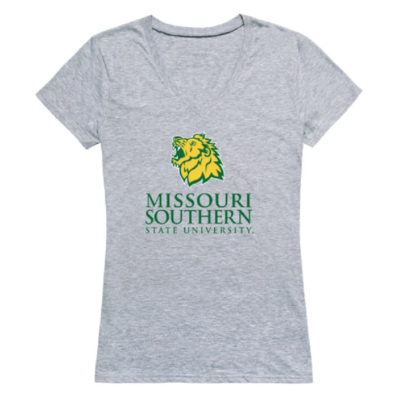 Missouri Southern State University Lions Womens Seal T-Shirt Hooded Caped Shawl Collar