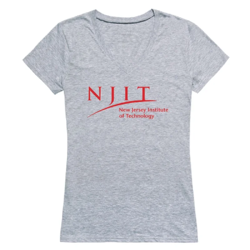 New Jersey Institute of Technology Highlanders Womens Seal T-Shirt Hooded Caped Shawl Collar