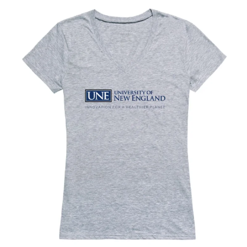 University of New England Nor'easters Womens Seal T-Shirt Knit Fabric Woven Fabric Fleece Fabric