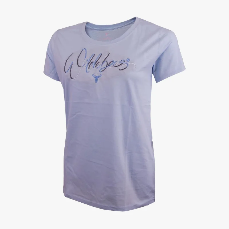 Wildebees Womens Punch Out Posey Short Sleeve Tee Tiffany Blue Thin T-Shirt Open Front Quick Dry Wildebees Womens Punch Out Posey Short Sleeve Tee Tiffany Blue Thin T-Shirt Open Front Quick Dry